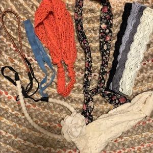 10 assorted headbands